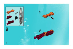 LEGO 8911 instructions page 10 – build guide