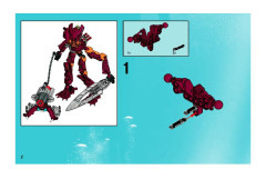 LEGO 8911 instructions page 2 – build guide