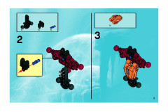 LEGO 8911 instructions page 3 – build guide