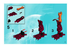 LEGO 8911 instructions page 5 – build guide