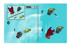 LEGO 8911 instructions page 7 – build guide