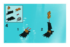 LEGO 8912 instructions page 4 – build guide