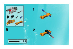 LEGO 8912 instructions page 6 – build guide