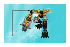 LEGO 8912 instructions page 9 – build guide