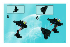 LEGO 8913 instructions page 5 – build guide