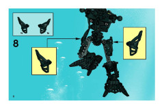 LEGO 8913 instructions page 8 – build guide