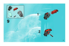 LEGO 8913 instructions page 9 – build guide