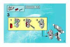 LEGO 8915 instructions page 3 – build guide
