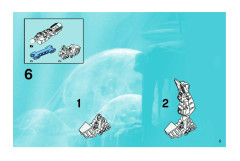 LEGO 8915 instructions page 5 – build guide