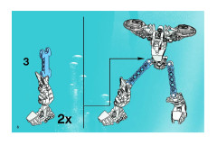 LEGO 8915 instructions page 6 – build guide