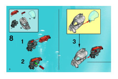 LEGO 8915 instructions page 8 – build guide