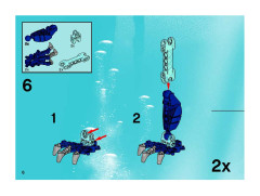 LEGO 8916 instructions page 6 – build guide