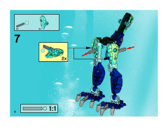 LEGO 8916 instructions page 8 – build guide