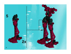 LEGO 8917 instructions page 6 – build guide