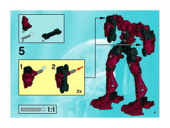LEGO 8917 instructions page 7 – build guide