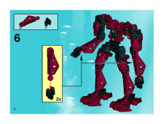 LEGO 8917 instructions page 8 – build guide