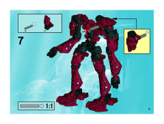 LEGO 8917 instructions page 9 – build guide