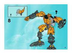LEGO 8918 instructions page 11 – build guide