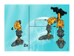 LEGO 8918 instructions page 5 – build guide