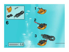 LEGO 8918 instructions page 8 – build guide