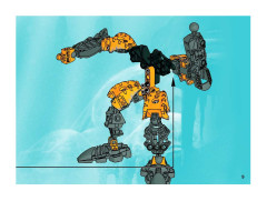 LEGO 8918 instructions page 9 – build guide