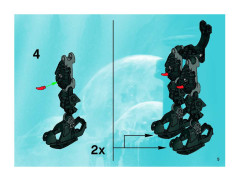 LEGO 8919 instructions page 5 – build guide