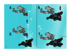 LEGO 8919 instructions page 8 – build guide