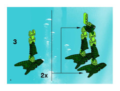 LEGO 8920 instructions page 4 – build guide
