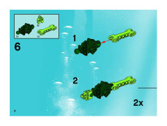 LEGO 8920 instructions page 8 – build guide