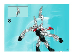 LEGO 8921 instructions page 11 – build guide