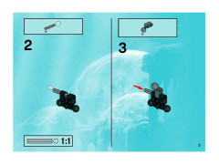 LEGO 8921 instructions page 3 – build guide