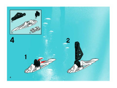 LEGO 8921 instructions page 4 – build guide