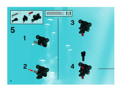 LEGO 8921 instructions page 6 – build guide