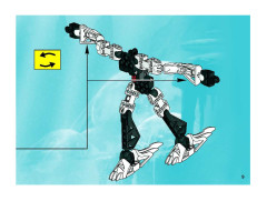 LEGO 8921 instructions page 9 – build guide