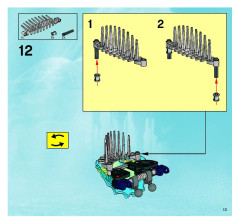 LEGO 8922 instructions page 13 – build guide