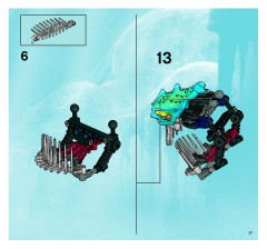 LEGO 8922 instructions page 17 – build guide