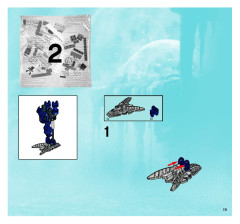 LEGO 8922 instructions page 19 – build guide