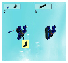 LEGO 8922 instructions page 24 – build guide
