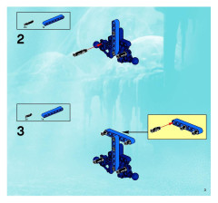 LEGO 8922 instructions page 3 – build guide