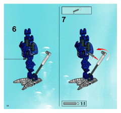 LEGO 8922 instructions page 34 – build guide