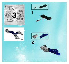 LEGO 8922 instructions page 36 – build guide