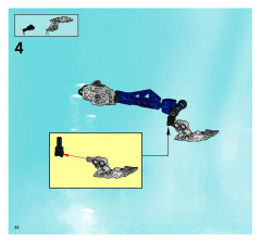 LEGO 8922 instructions page 38 – build guide