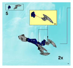 LEGO 8922 instructions page 39 – build guide