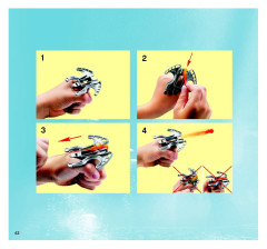 LEGO 8922 instructions page 42 – build guide