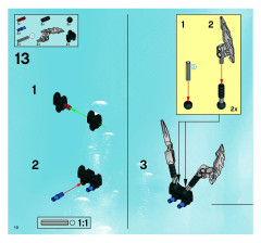 LEGO 8923 instructions page 10 – build guide