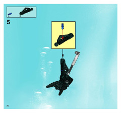 LEGO 8923 instructions page 20 – build guide