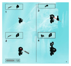 LEGO 8923 instructions page 21 – build guide