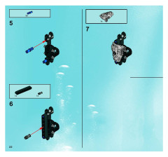 LEGO 8923 instructions page 22 – build guide