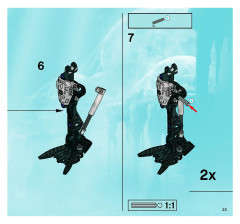 LEGO 8923 instructions page 23 – build guide