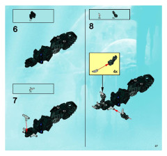 LEGO 8923 instructions page 27 – build guide